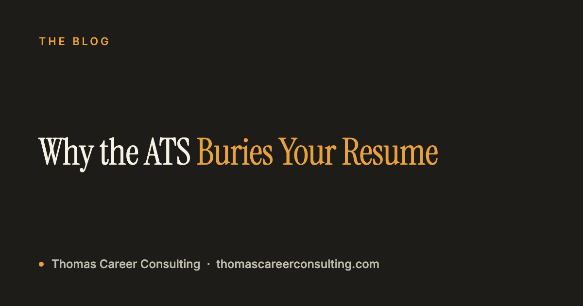 The Resume Black Hole: Why the ATS Buries Your Resume